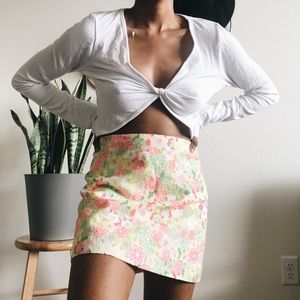 Lily Pulitzer mini Crochet Skirt